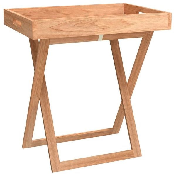 Inklapbare Dienbladtafel Walnotenhout - 34% Korting!
