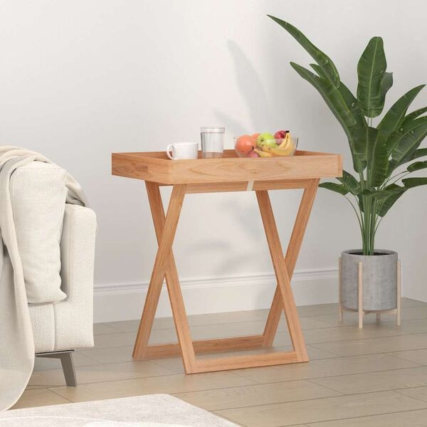 Inklapbare Dienbladtafel Walnotenhout - 34% Korting!