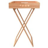 Inklapbare Dienbladtafel Walnotenhout - 34% Korting!