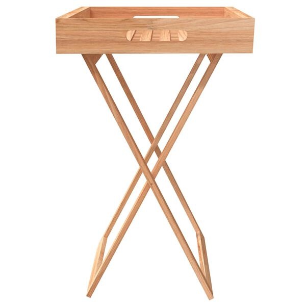 Inklapbare Dienbladtafel Walnotenhout - 34% Korting!