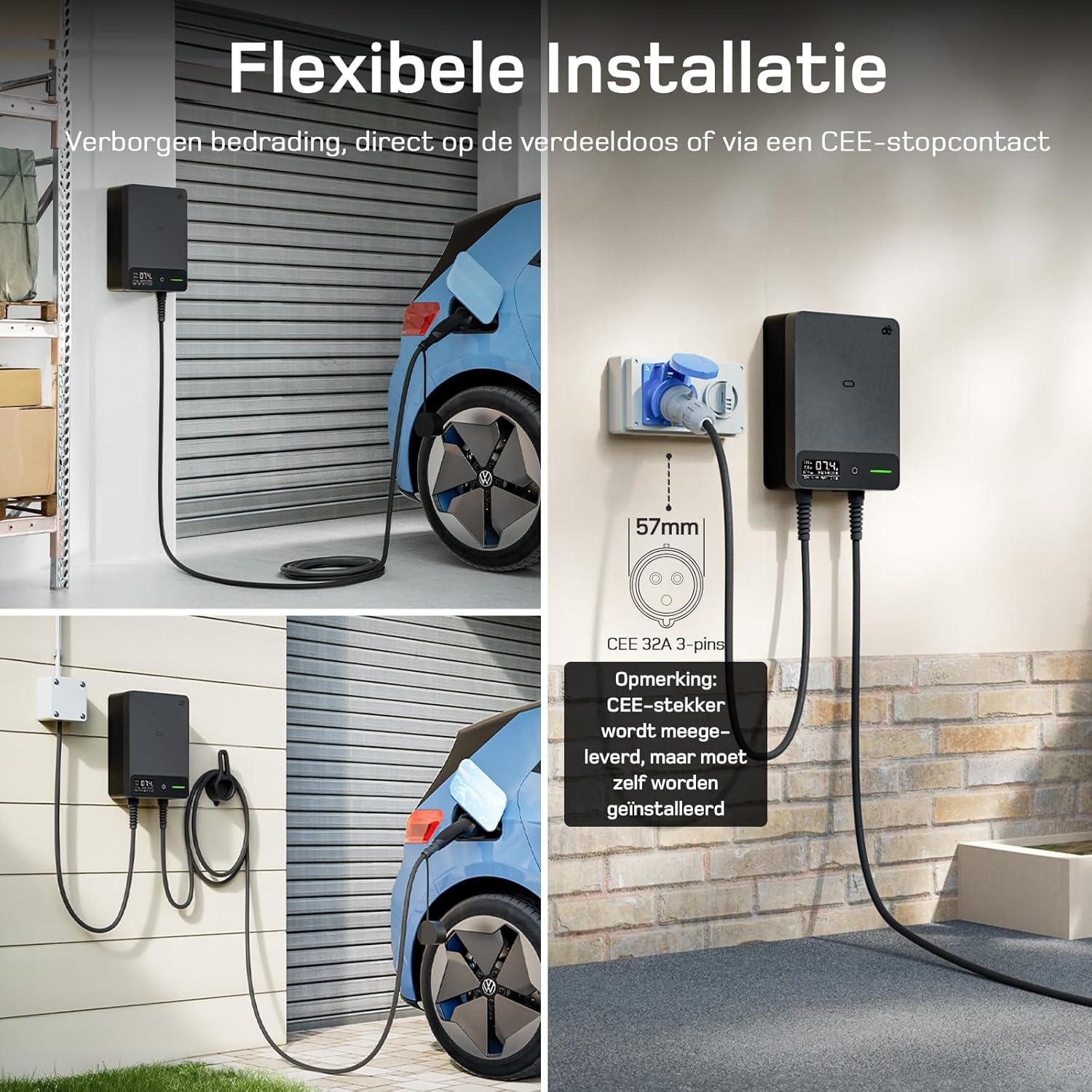 EV Laadstation Wallbox 7,4kW - 30% Korting!