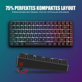 RedThunder K84 QWERTZ Gaming Toetsenbord & Muis Set (29% Korting)