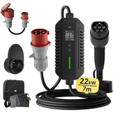 Mobiele EV Oplader 22kW Type 2 (7m) - 35% Korting!