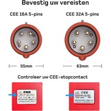Mobiele EV Oplader 22kW Type 2 (7m) - 35% Korting!