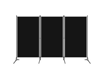 Kamerscherm met 3 Panelden - Zwart, 260x180 cm - 33% Korting!