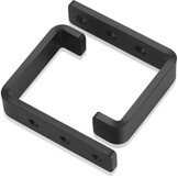 2x Zware Wandhaken J-vorm Zwart 70kg Capaciteit - Nu 25% Korting!