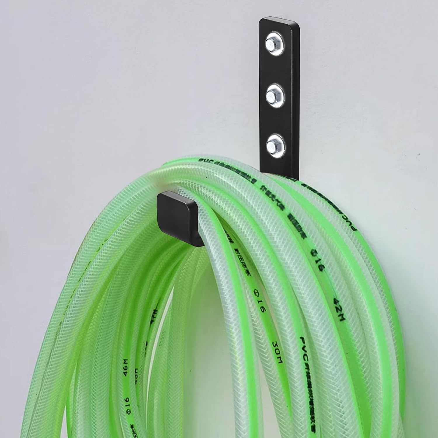 2x Zware Wandhaken J-vorm Zwart 70kg Capaciteit - Nu 25% Korting!