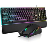RedThunder K10 Gaming Toetsenbord & Muis Set - 34% Korting!