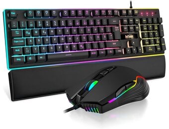 RedThunder K10 Gaming Toetsenbord & Muis Set - 34% Korting!