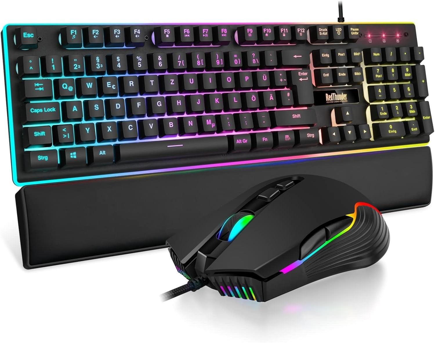 RedThunder K10 Gaming Toetsenbord & Muis Set - 34% Korting!