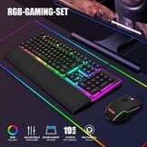 RedThunder K10 Gaming Toetsenbord & Muis Set - 34% Korting!