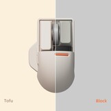 LOFREE TOUCH PBT Muis: Draadloos, Bluetooth, 4000 DPI, OLED