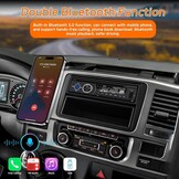 1Din Autoradio met CD, Bluetooth & 29% Korting
