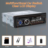 1Din Autoradio met CD, Bluetooth & 29% Korting