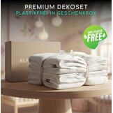 3-delige Bedhemel Set Wit - GOTS Biologisch Katoen - 34% Korting