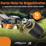 MaXpeedingrods Startmotor Grasmaaier - 12V, 0.8kW (34% korting)
