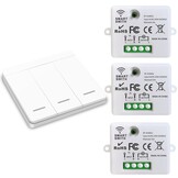 Draadloze Lichtschakelaar met Relaisontvanger - 72% Korting