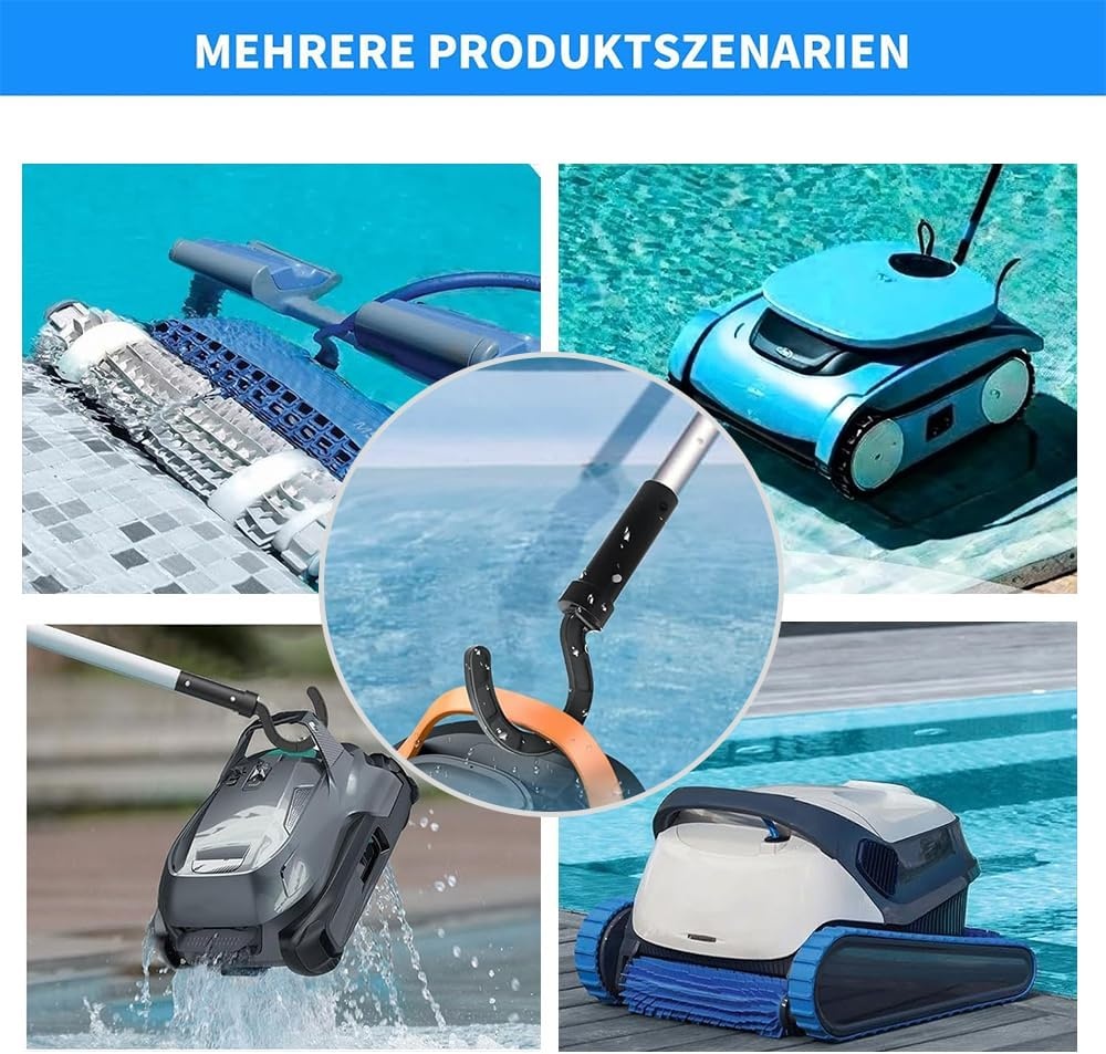 Haak voor Zwembadrobot | Uitschuifbaar 185cm | Robuust ABS (27% Korting)