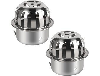 RVS Bladbescherming Dakgoot (2 stuks) - 25% Korting