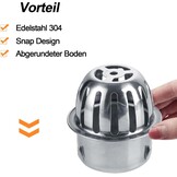 RVS Bladbescherming Dakgoot (2 stuks) - 25% Korting