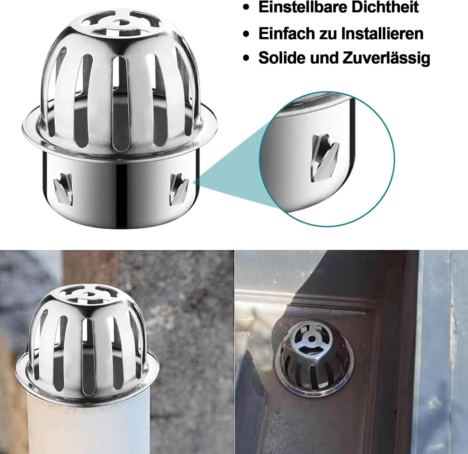 RVS Bladbescherming Dakgoot (2 stuks) - 25% Korting