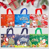 12x Grote Kersttassen Herbruikbaar - 31% Korting