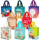 12x Grote Kersttassen Herbruikbaar - 31% Korting
