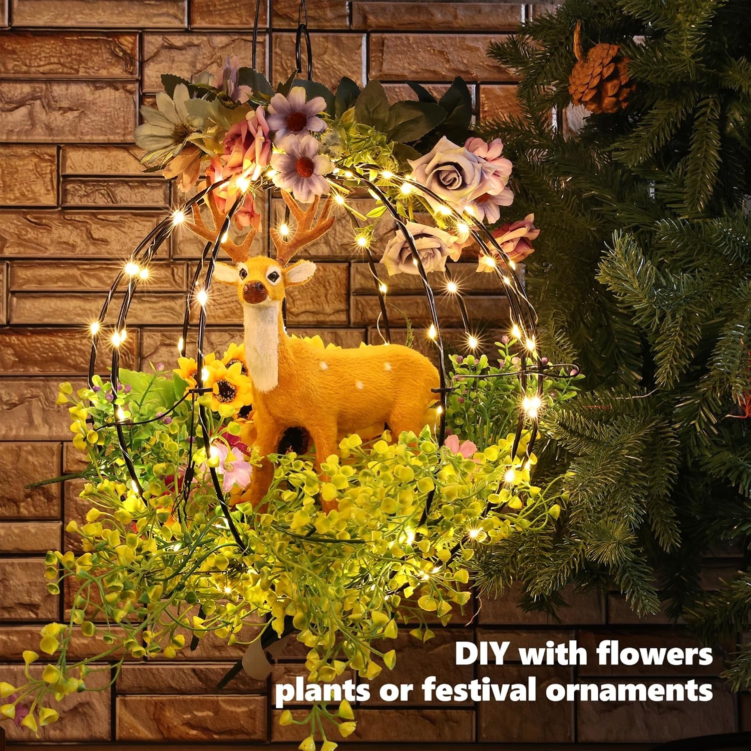 2x iBaycon Kerstballen Verlichting Buiten - Warm Wit - 34% Korting