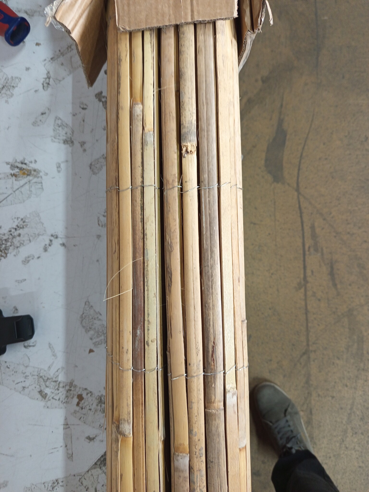 Bamboehek Bruin 400x125cm - Nu 53% Korting!