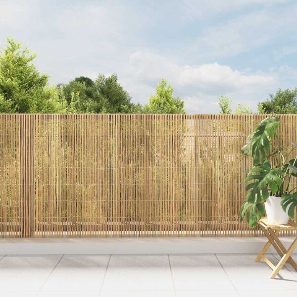 Bamboehek Bruin 400x125cm - Nu 53% Korting!