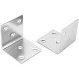 QWORK RVS Hoekverbinder Set (12 Stuks) - 48% Korting