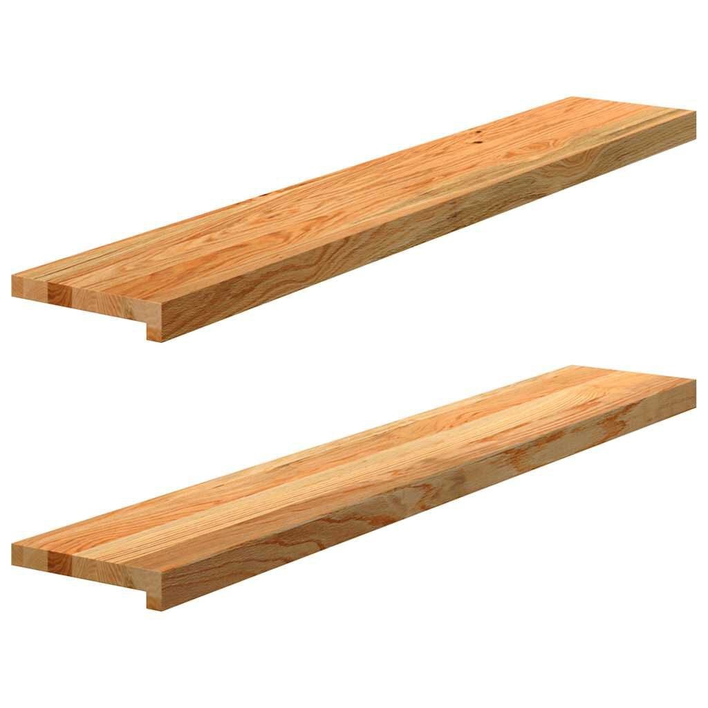 2x Massief Eikenhouten Vensterbanken 120cm - Lichtbruin (29% Korting)