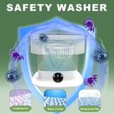 Opvouwbare Campingwasmachine Mini - 15L Groen met Centrifuge - 34% Korting