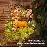 iBaycon Kerstballen Verlichting Buiten - Warm Wit (2 stuks) - 34% Korting