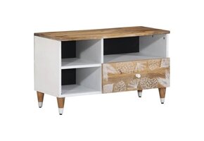 VidaXL TV-meubel 80cm Massief Mangohout - 68% Korting!