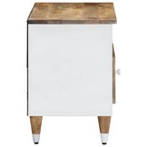 TV-meubel 80x33,5x46 cm massief mangohout - 53% Korting