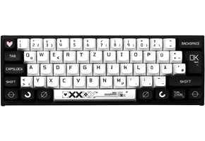PBT Keycaps XDA Profiel 129 toetsen Zwart/Wit - 58% Korting!
