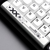 PBT Keycaps XDA Profiel Zwart Wit - 33% Korting!