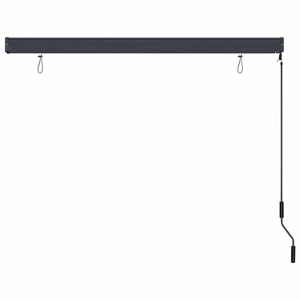 vidaXL Rolgordijn Gestreept Geel/Blauw - 180x250 cm - Stof met 34% Korting