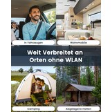 Draagbare 4G Bewakingscamera - 10m Nachtzicht, 5200mAh Accu (34% Korting)