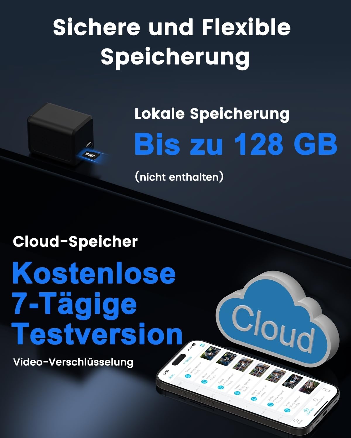 Draagbare 4G Bewakingscamera - 10m Nachtzicht, 5200mAh Accu (34% Korting)