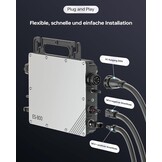 Micro Omvormer 800W Netgekoppeld - IP67, WiFi, 34% Korting