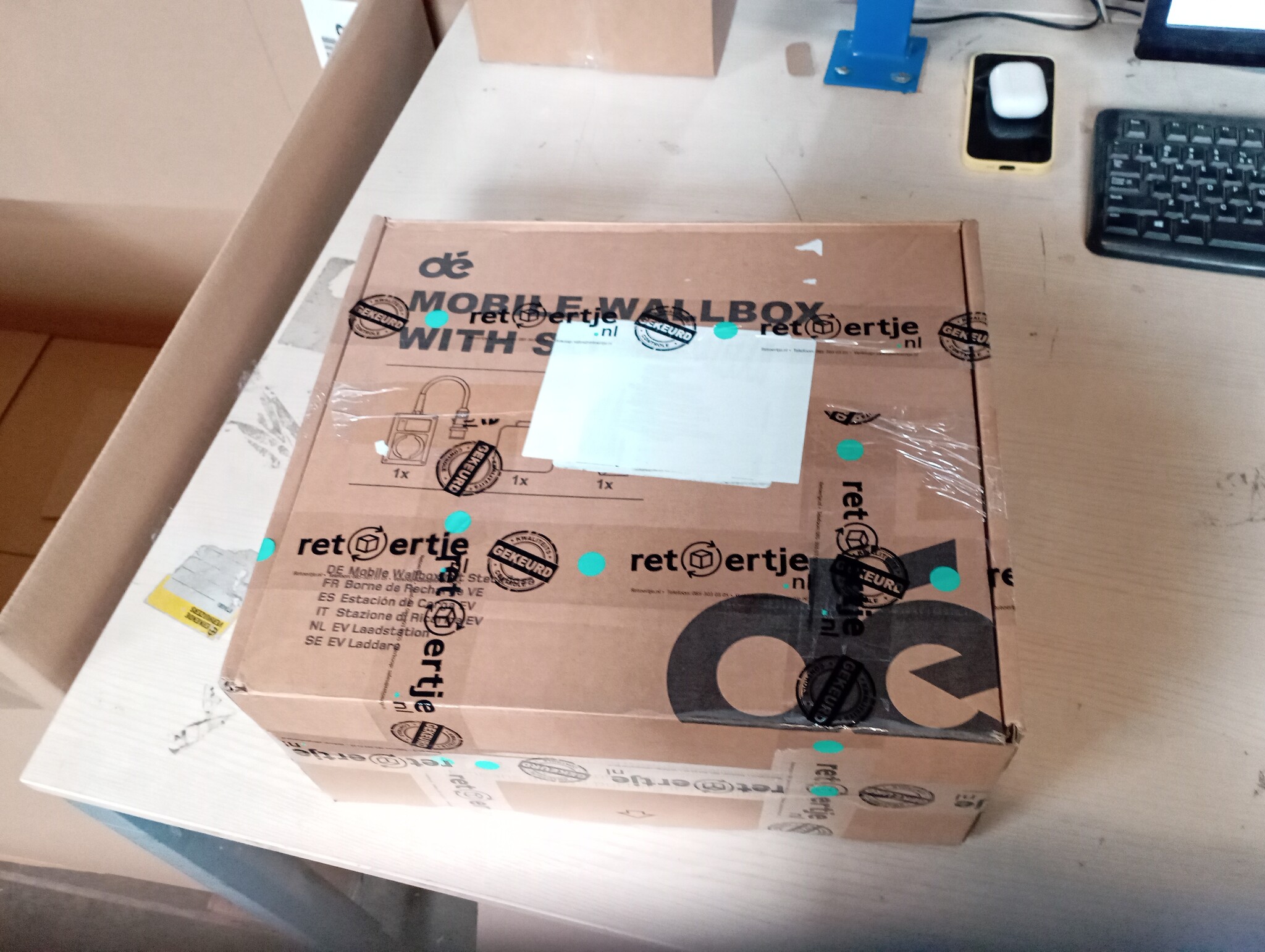 Mobiele Wallbox EV Lader 22kW Type 2 | 60% Korting