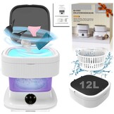 Opvouwbare Mini Wasmachine 11L Paars - 29% Korting