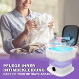 Opvouwbare Mini Wasmachine 11L Paars - 29% Korting