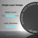 Ultradun Puck Screen (54mm) - 52% Korting