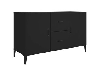 Zwart Houten Dressoir 100x36x60 cm - Met 59% Korting