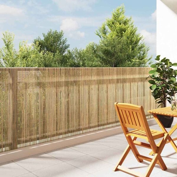VidaXL Bamboehek Bruin 400x125 cm - 53% Korting