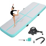 Opblaasbare Tumblingmat 4m x 1m | PVC Fitness Yoga Turnen | 35% Korting
