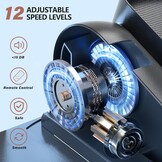 Elektrische Elliptische Onder Tafel Trainer - 12 Snelheden - LCD